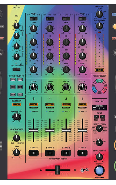 Pioneer DJ DDJ FLX10 MIXER Skin Screensaver